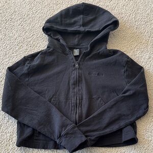 Calvin Klein- Black Zip-Up Hoodie